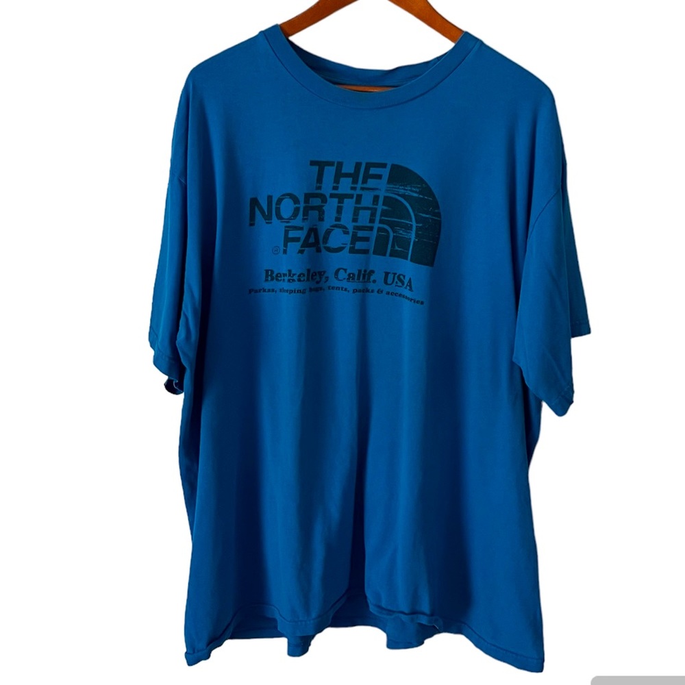 The North Face Blue Tee Berkeley, California USA Size XXL